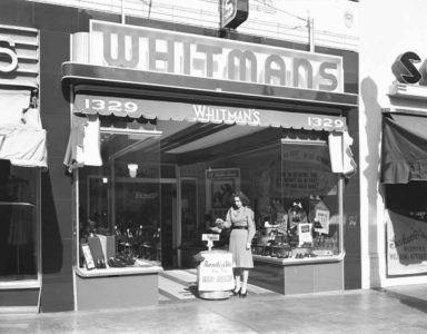 Whitman's Shoe Store Whitman's Shoe store front