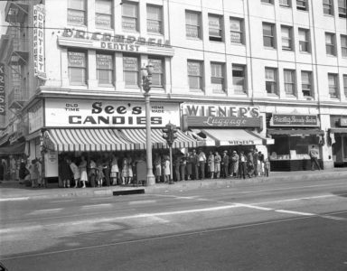 See's Candies See's Candies store from 1944 and 2016