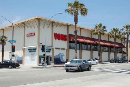 Front of Vons and See's Candies